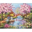 Japanese Garden PBN 20x16
