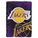Los Angeles Lakers NBA Royal Plush Raschel Blanket (800 Series) (60x80)