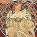 Mucha (with glittered cover) 2014 Square 12x12 Flame Tree
