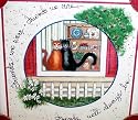 AbsorbaStone Friends We Were Friends We Are Friends We'll Always Be 4 Coaster Set Cats