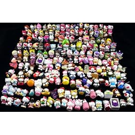  Hello Kitty PVC Collectible Mini (1/2-1) Figure Set Of 50