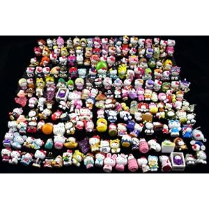 Hello Kitty PVC Collectible Mini Figure Set Of 50 by 