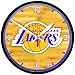 NBA Los Angeles Lakers Round Clock