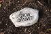 "Grow Dammit!" Natural Finish Garden Stone
