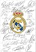REAL MADRID 2012 TEAM SQUAD SIGNED X24 PHOTO AUTOGRAPH PRINT POSTER A4 12X8 INCHES CRISTIANO RONALDO RICARDO KAKA KARIM BENZEMA MESUT OZIL SERGIO RAMOS IKER CASILLAS