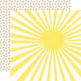 Echo Park A Perfect Summer Sunshine 12x12 Scrapbook Paper