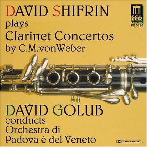 Cover image : Weber: Clarinet Concertos