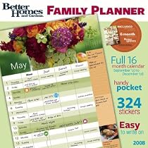 Better Homes and Gardens Family Planner