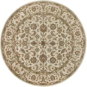 Surya BST472-8RD Gold Bombay Collection Rug - 8ft Round by Surya Rugs