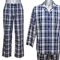 JOCKEY Pyjama Schlafanzug lang gewebt Krempel�rmel Gr. M - 6XL + Langgr��en 98 - 110