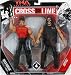HULK HOGAN & ABYSS - CROSS THE LINE 2-PACKS 4 TNA TOY WRESTLING ACTION FIGURES