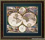 Antique Map World Atlas