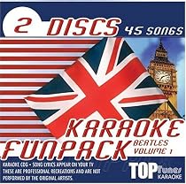 Top Tunes Karaoke CDG Beatles Fun Pack TTFP-9&10