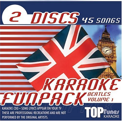 Top Tunes Karaoke CDG Beatles Fun Pack TTFP-9&10