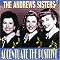 Collectible Andrews Sisters Music CD's