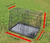 Large Double Car Dog Cage