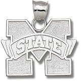 Mississippi State University M State Giant Pendant (Silver)