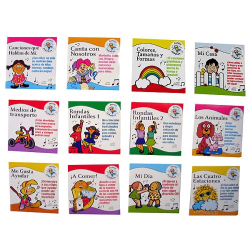 Jr.Jukebox 18 CD Music Set - Spanish