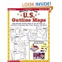 Ready-to-Go U.S. Outline Maps (Grades 4-8)