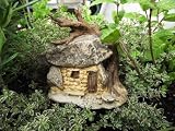 from Cahill CUTE MINI  ROCK ROOF END HOME GARDEN ORNAMENT FAIRY HOUSE COTTAGE +++ NEW