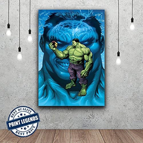 The Hulk Comic Book Movie Canvas Print - Canvas Art - Wall art - Framed Print