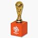 Sports : WM 2006 Minipokal 70mm - Orange