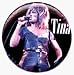 Tina Turner - Singing (Body Shot) - AUTHENTIC 1980's RETRO VINTAGE 1.50 Button / Pin