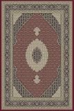 3'3 x 5'3 KAS Kensington Bijar - 7704 - Red-Navy Rectangular