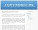 Moderate Libertarian Political Commentary