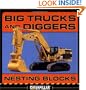 Big Trucks and Diggers Nesting Blocks