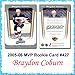 Upper Deck Atlanta Thrashers 2005-06 Braydon Coburn MVP Rookie Card