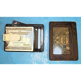 <b>DOPP ID Money Clip/Card Holder by Buxton</b>