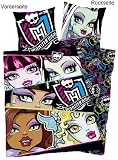 Herding 442733050 Bettw&auml;sche Monster High, 80 x 80 und 135 x 200 cm, Linon