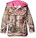 Carhartt Baby Girls' Hooded Camo Quarter Zip Top