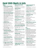 Microsoft Excel 2003 Charts & Lists Quick Reference Guide (Cheat Sheet of Instructions, Tips & Shortcuts - Laminated)