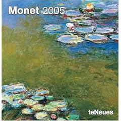 Claude Monet Mini Grid Calendar 2005