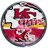 NFL Kansas City Chiefs 18-Inch High Definition Clock