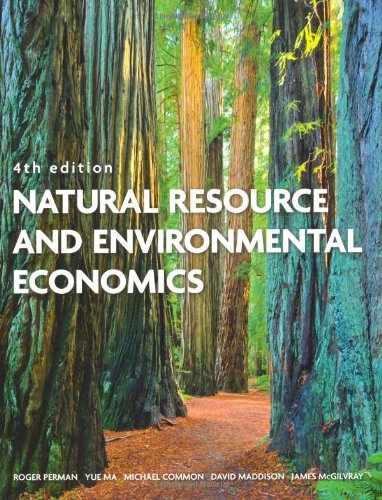 Natural resource and environmental economicsの表紙