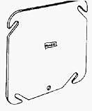 10 each: Raco 4 Square Electrical Box Blank Cover (8752-5)