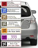 COOLE SKULL SPRÜCHE SPRUECHE Auswahl von 1 aus VERSCHIEDENEN MOTIVEN Aufkleber Autoaufkleber