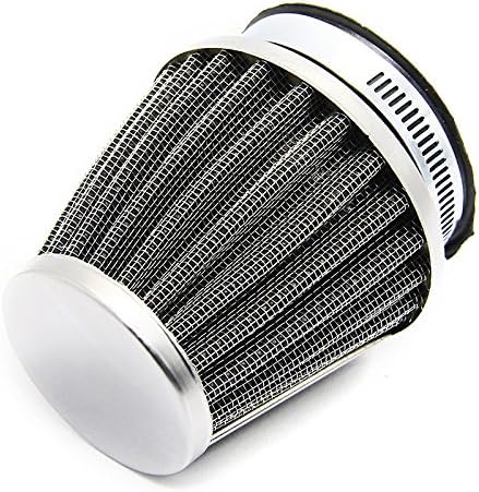 HOME2046 air filter cleaner For Motorcycle Power Pod Scooter Cone race Air Filter Replacement ATV Dirt (44MM)
