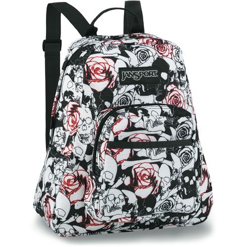 Jansport Backpack Black With Roses IUCN Water