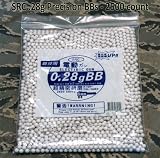 Airsoft BBs .28 gram 2500 round bag SRC Brand