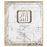 C.R. Gibson Pocket Page Recipe Book with Recipe Cards, 4 by 6-Inch, Perfect Setting