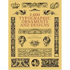 2600 Typographic Ornaments and Designs (Dover Pictorial Archive Series)