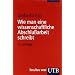 Wie man eine wissenschaftliche Abschlu�arbeit schreibt
