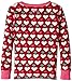 Hatley Little Girls' Henley Pajama Set Lots Of Hearts