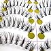 10 Pairs Handmade Transparent Stems False Eyelashes Makeup Eye Lashes