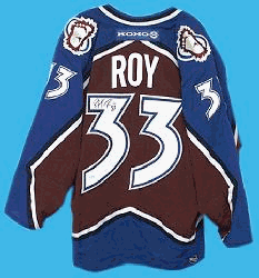 Buy Patrick Roy Hand Signed Road Colorado Avalanche Jersey by Executive Sports Fan now!