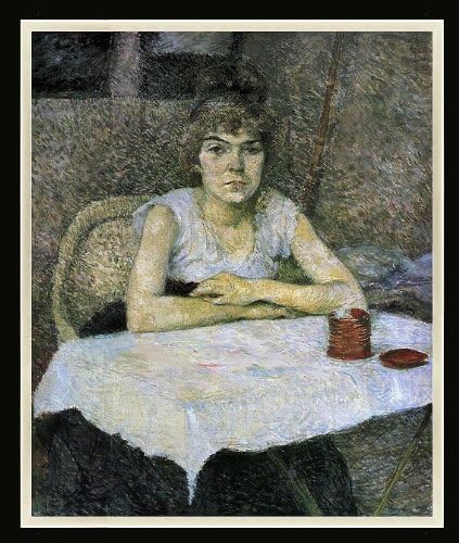 Henri De Toulouse-Lautrec Rice Powder - 20" x 25" Framed Premium Canvas Print